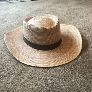 Straw Panama type hat M